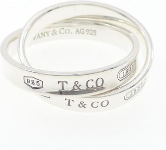Tiffany & Co. Silver 925 Band Ring (Pre-Owned)