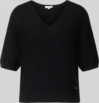 s.Oliver Red Label Regular Fit Strickpullover aus Baumwoll-Mix in Black, Gr&ouml;&szlig;e 34