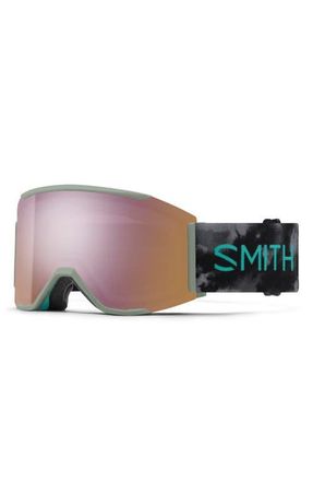Smith Squad MAG 170mm ChromaPop Low Bridge Snow Goggles in Mind Expanders /Rose Gold at Nordstrom