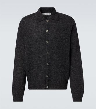 Our Legacy Cardigan Evening in misto alpaca