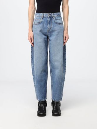 Isabel Marant Jeans baggy Oriane a vita alta in denim di cotone