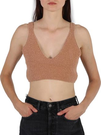Nanushka Ladies Zosia Cropped Knit Top, Size Large