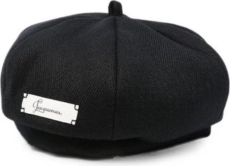 Jacquemus Le Cavallo Logo-patch Beret