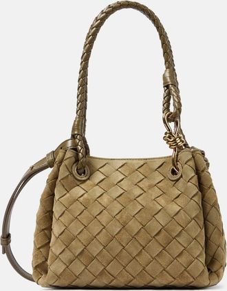 Bottega Veneta Parachute Small suede shoulder bag