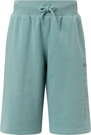 Champion Bermudas CHAMPION ICONS Terry Bermuda with Big Logo, Herren, Gr. XL (164/170), N-Gr, stnb, Obermaterial: 73% Baumwolle, 27% Polyester, Hosen Bermudas,