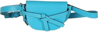 Loewe Blue Leather Mini Gate Belt Bag (Authentic Pre-Loved)