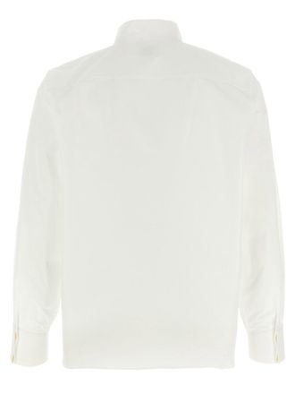 Saint Laurent Heavy Cotton Poplin Shirt - White