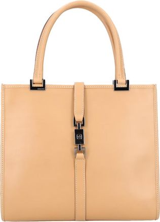 Gucci Jackie Beige Leather Bag