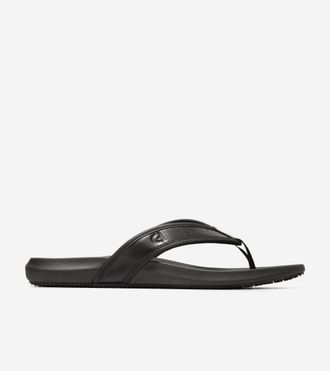 Cole Haan Mens Montauk Resort Sandals - Black Size 10