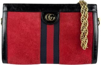 Gucci Pre-owned Mini Bags, female, Red, Size: ONE SIZE Pre-owned Mini Bag