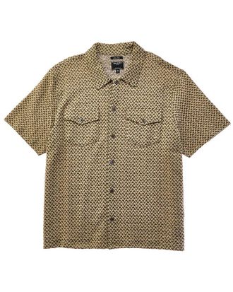 Todd Snyder Todd Snyder Knit Jacquard Camp Shirt