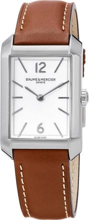 Baume & Mercier Hampton Quartz Silver Dial Mens Watch M0A10670