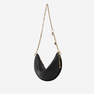 Chlo&eacute; Womens Icons Leather Shoulder Bag Black
