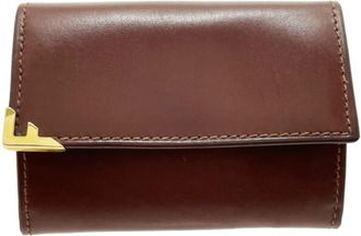 Ferragamo Leather Coin Purse/Coin Case (Pre-Owned)