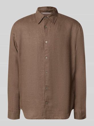 Jack & Jones Regular Fit Leinenhemd aus reinen Leinen Modell Lawrence in Hazel, Gr&ouml;&szlig;e XXL