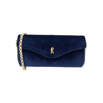Roberta Di Camerino Velvet Shoulder Bag Velvet