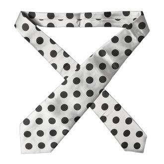Dolce & Gabbana Ties, female, Multicolor, Size: ONE SIZE Polka Dot Silk Adjustable Necktie