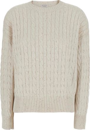Brunello Cucinelli Donna, Maglie, Bianco, S, new
