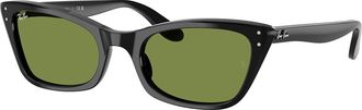 Ray-Ban RB2299 Lady Burbank 901/4E Womens Sunglasses Black Size 52