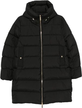 Moorer Klie Quilted Hooded Coat
