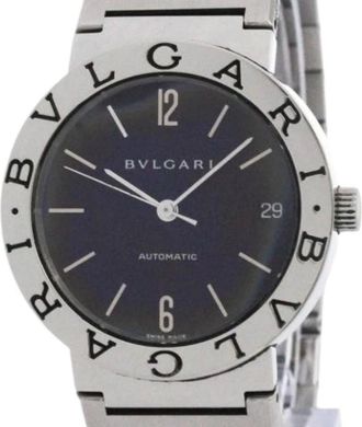 Bulgari Pre-owned Watches, male, Black, Size: ONE SIZE Pre-owned Bb33Ss Auto Wristwatch