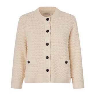 Masai Cardigan - - Knitwear - Donna - Beige - 2XL
