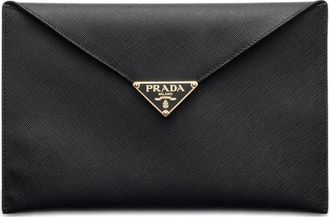 Prada Clutch a busta - Nero
