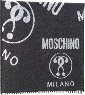 Moschino Sciarpa fantasia Nero Moschino Uomo
