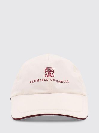 Brunello Cucinelli Cappello BRUNELLO CUCINELLI Uomo colore Bianco