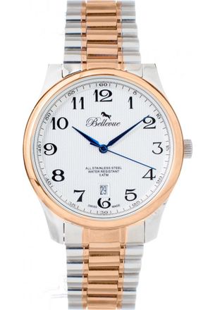Bellevue F-1 Mens Watch - Silver - One Size