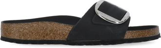Birkenstock Black Madrid Big Buckle Sandals