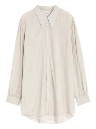 Christophe Lemaire Chiffon blouse - Beige