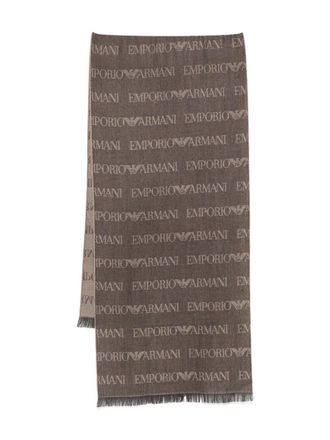 Emporio Armani Scarf Wool Classic