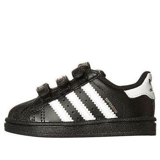 adidas (TD) adidas Superstar Foundation CF Infant Black White B23638