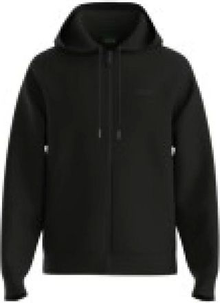 HUGO BOSS Hombre, Sudaderas, Negro, Talla: L