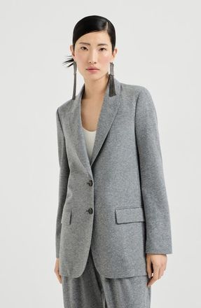 Brunello Cucinelli Deconstructed blazer in Grey at Nordstrom, Size 48 It