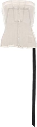 Rick Owens Denim Bustier Top