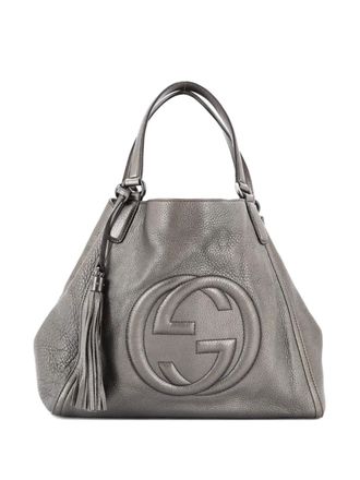Gucci Soho Leather Medium shoulder bag - Green