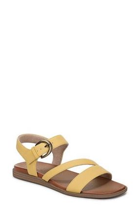 Naturalizer Jayvee Sandal in Beehive Yellow Faux Twill at Nordstrom Rack, Size 6.5
