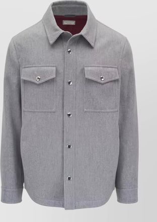 Brunello Cucinelli single breasted coat