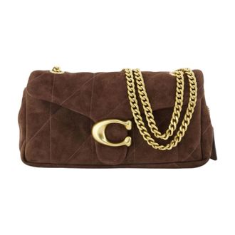 Coach Tabby Shoulder Bag 26 - Dames - Tassen - Bruin - Maat: ONE Size Katoen