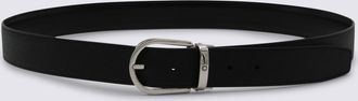 Montblanc Black Leather Belt