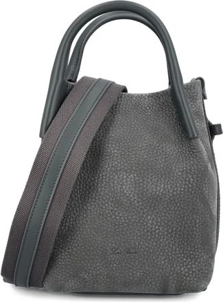Loro Piana Shopper met handgreep - Grijs