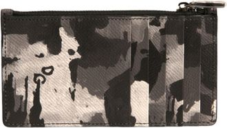 Dolce & Gabbana Multikleur Camouflage Logoplaat Muntportemonnee Wallet