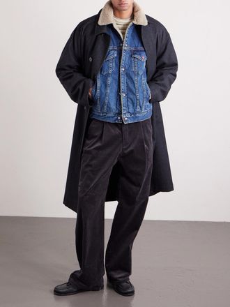 Human Made Fleece-Lined Denim Jacket