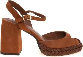 Castaner Schoenen, Dames, Bruin, 40 EU, Leer, Vaian/007 Sandaal