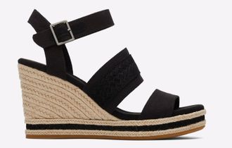 Toms Toms Madelyn Sandals Womens - Black - Size UK 8