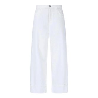 R&oacute;he Wide Trousers, female, White, Size: 3XS Wide Trousers