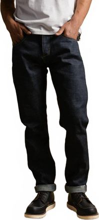 Iron And Resin Cody Slightly Tapered Fit Pant In Dark Wash