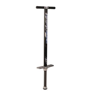 Relaxdays Relaxdays Pogo Stick Para Adultos, Hasta 110 Kg, Acolchado, Para Exteriores, Antideslizante, Acero Inoxidable, Negro